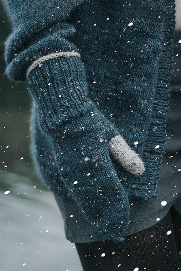 73-31 Vanter blå/natur