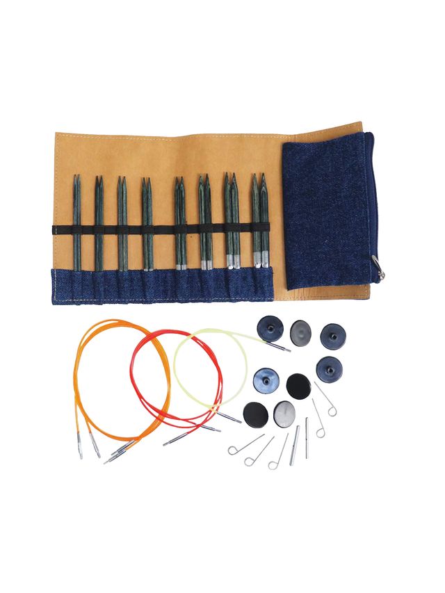 Denim Special - Utbytbar Rundstickor Set - 3.5 - 8.0mm